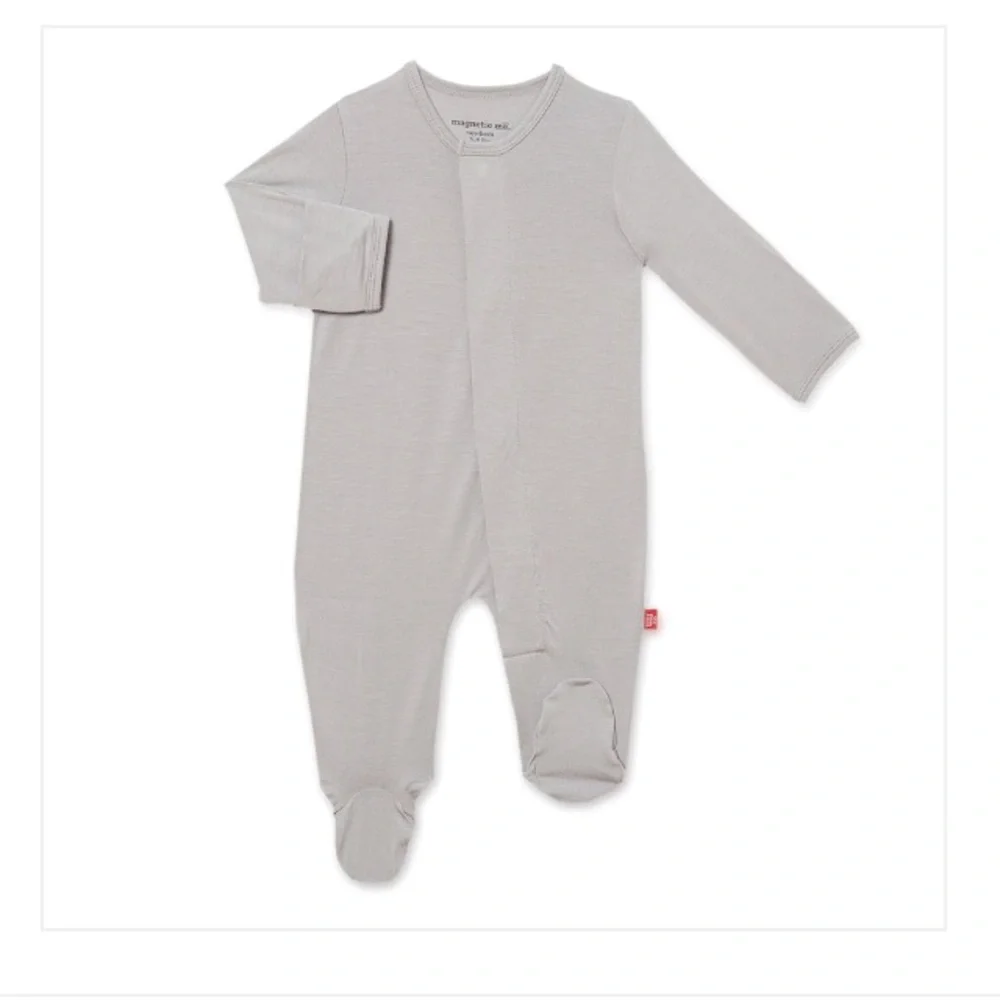 Magnetic Me footie onesie with hand foldovers - Picture 1 of 1